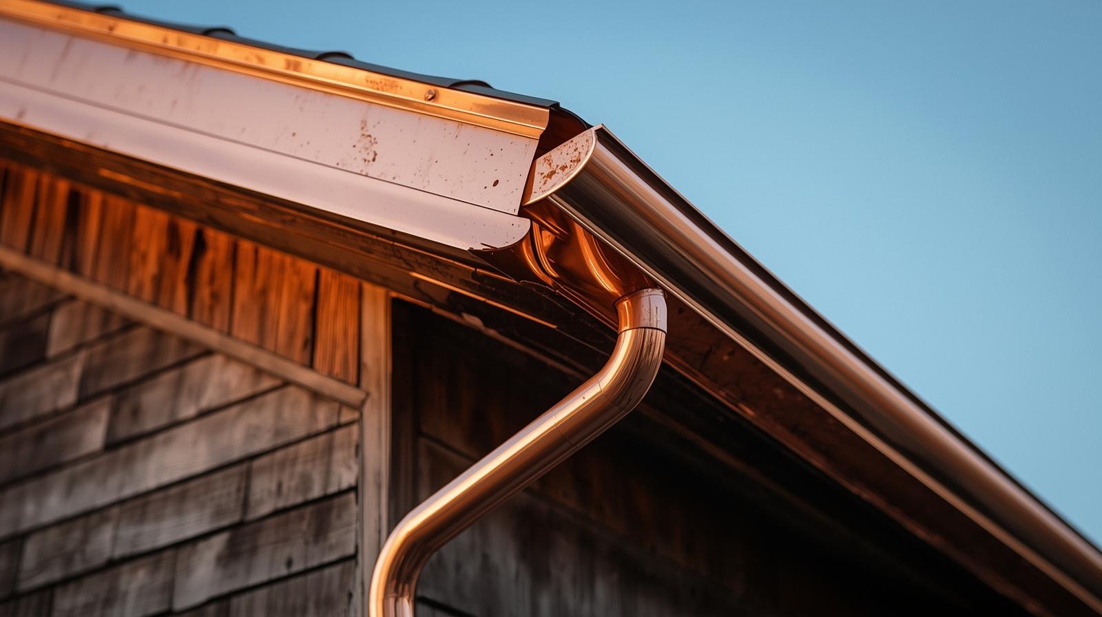 Copper Gutters
